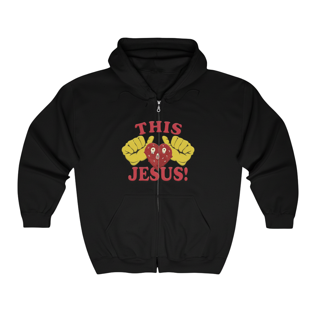 Twerk4Jesus Full Zip Hooded Sweatshirt