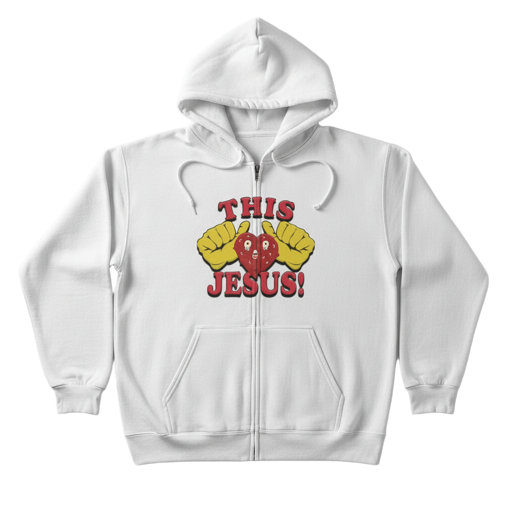 Twerk4Jesus Full Zip Hooded Sweatshirt