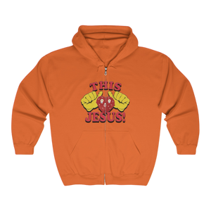 Twerk4Jesus Full Zip Hooded Sweatshirt