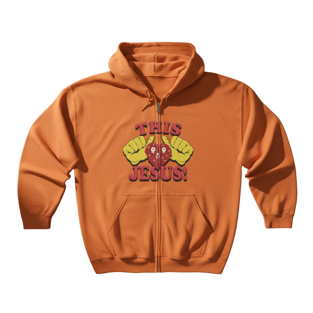 Twerk4Jesus Full Zip Hooded Sweatshirt