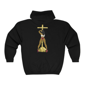 Twerk4Jesus Full Zip Hooded Sweatshirt