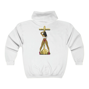 Twerk4Jesus Full Zip Hooded Sweatshirt