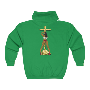 Twerk4Jesus Full Zip Hooded Sweatshirt