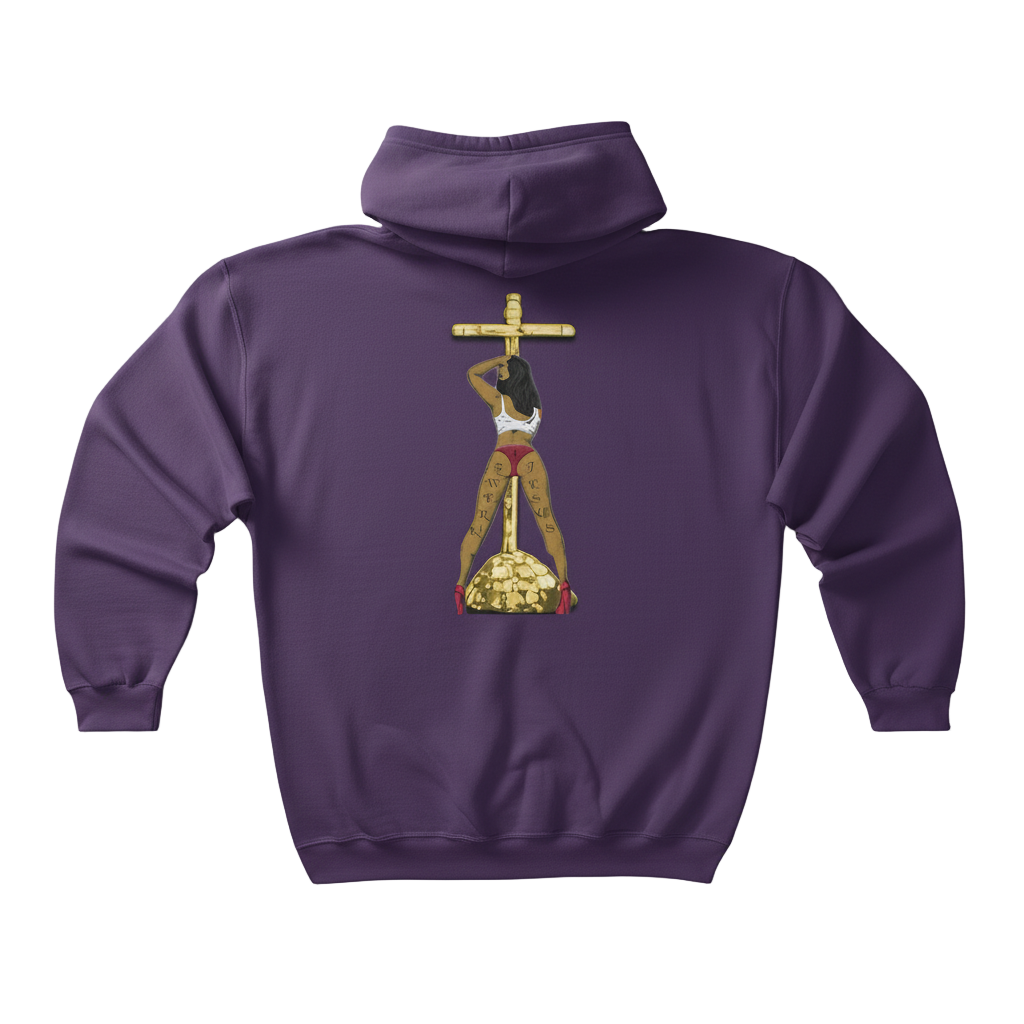 Twerk4Jesus Full Zip Hooded Sweatshirt