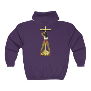 Twerk4Jesus Full Zip Hooded Sweatshirt