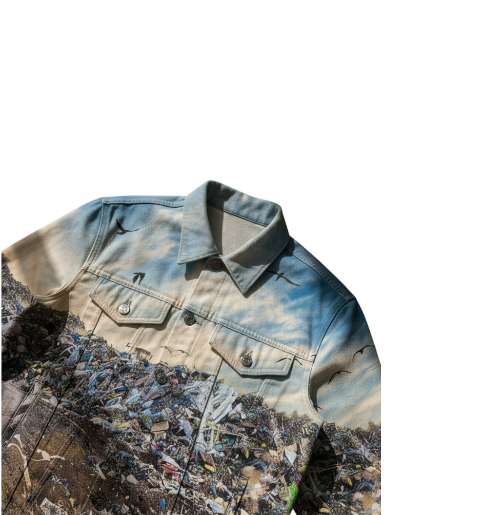 Landfill Lapel Trucker Jacket