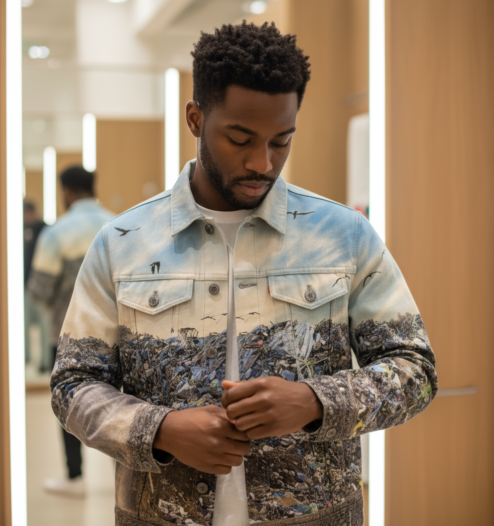 Landfill Lapel Trucker Jacket