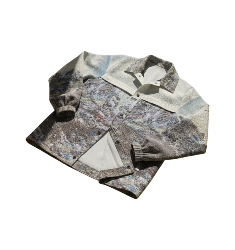 Landfill Lapel Coach Jacket