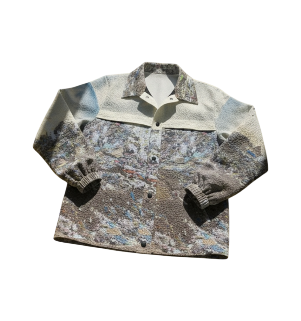 Landfill Lapel Coach Jacket