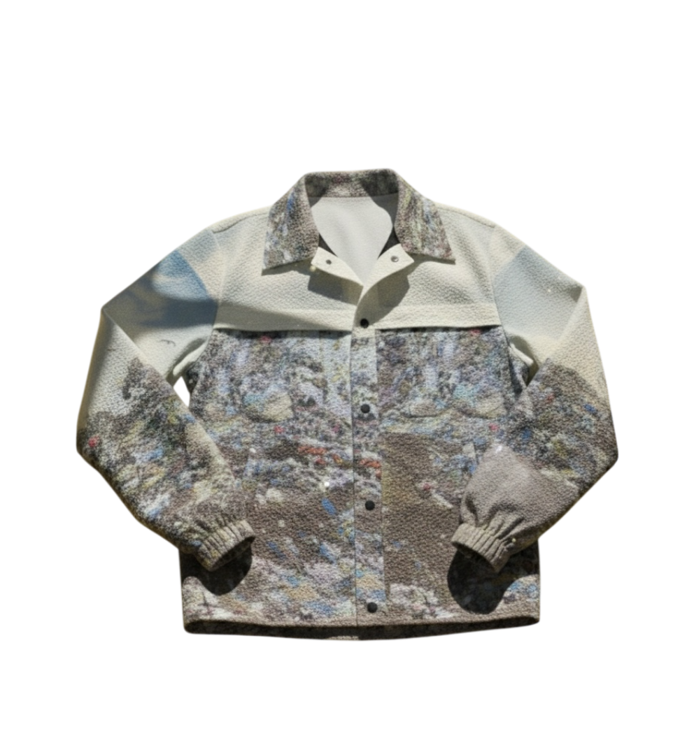 Landfill Lapel Coach Jacket