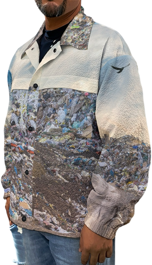 Landfill Lapel Coach Jacket