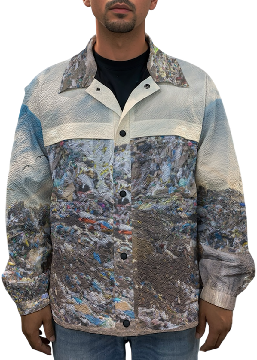Landfill Lapel Coach Jacket