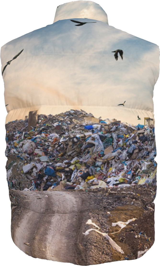 Landfill Puffer Vest
