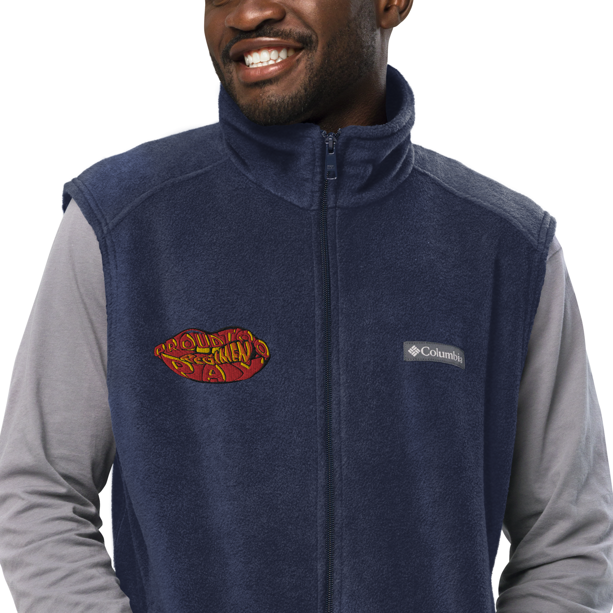 Proud2 Columbia fleece vest