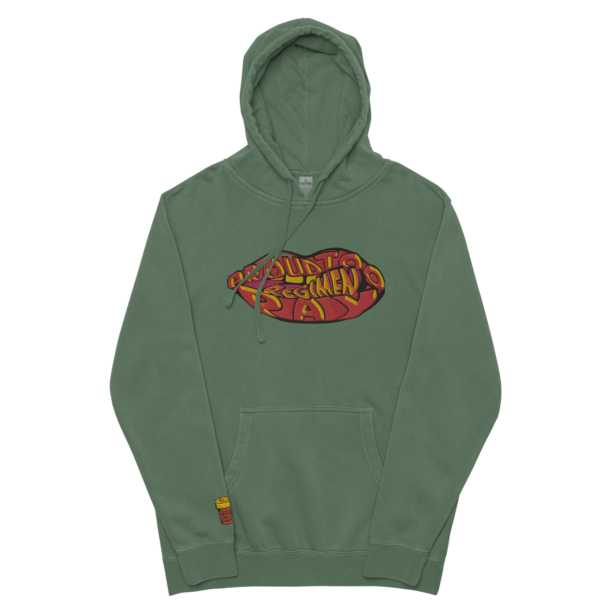 Proud2 pigment-dyed hoodie