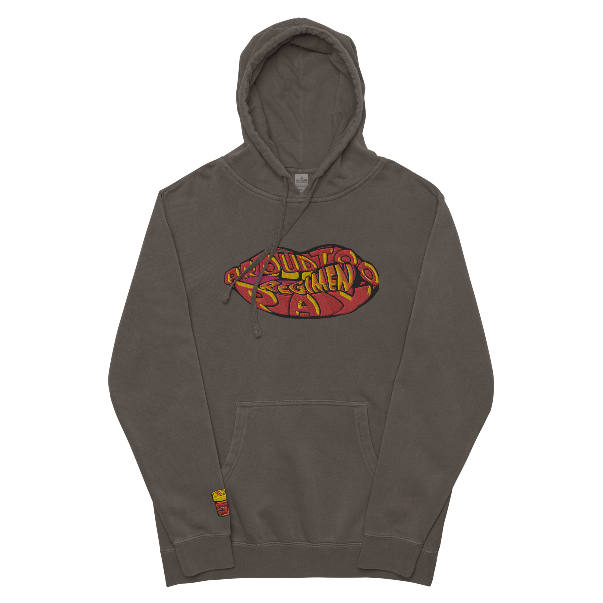 Proud2 pigment-dyed hoodie