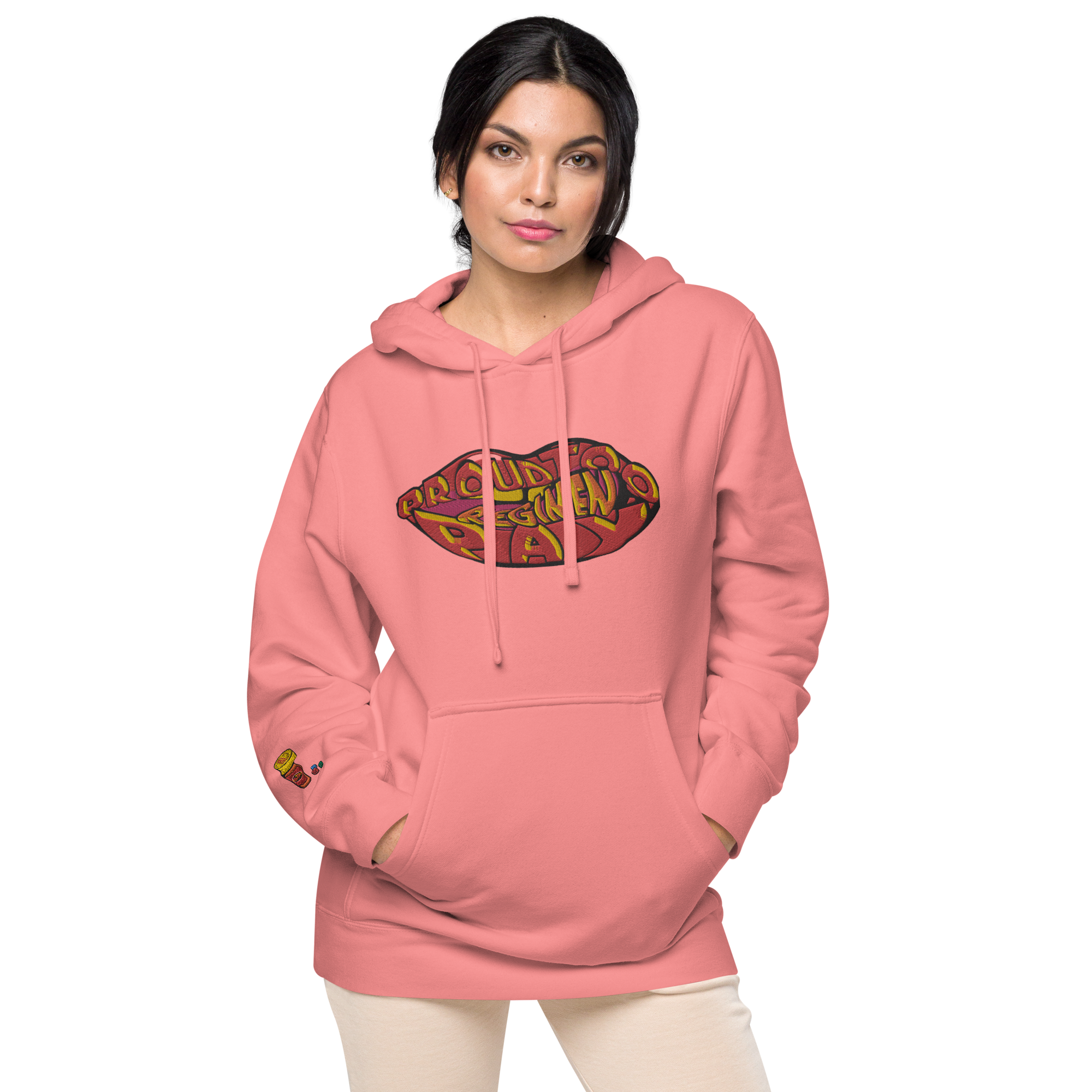 Proud2 pigment-dyed hoodie