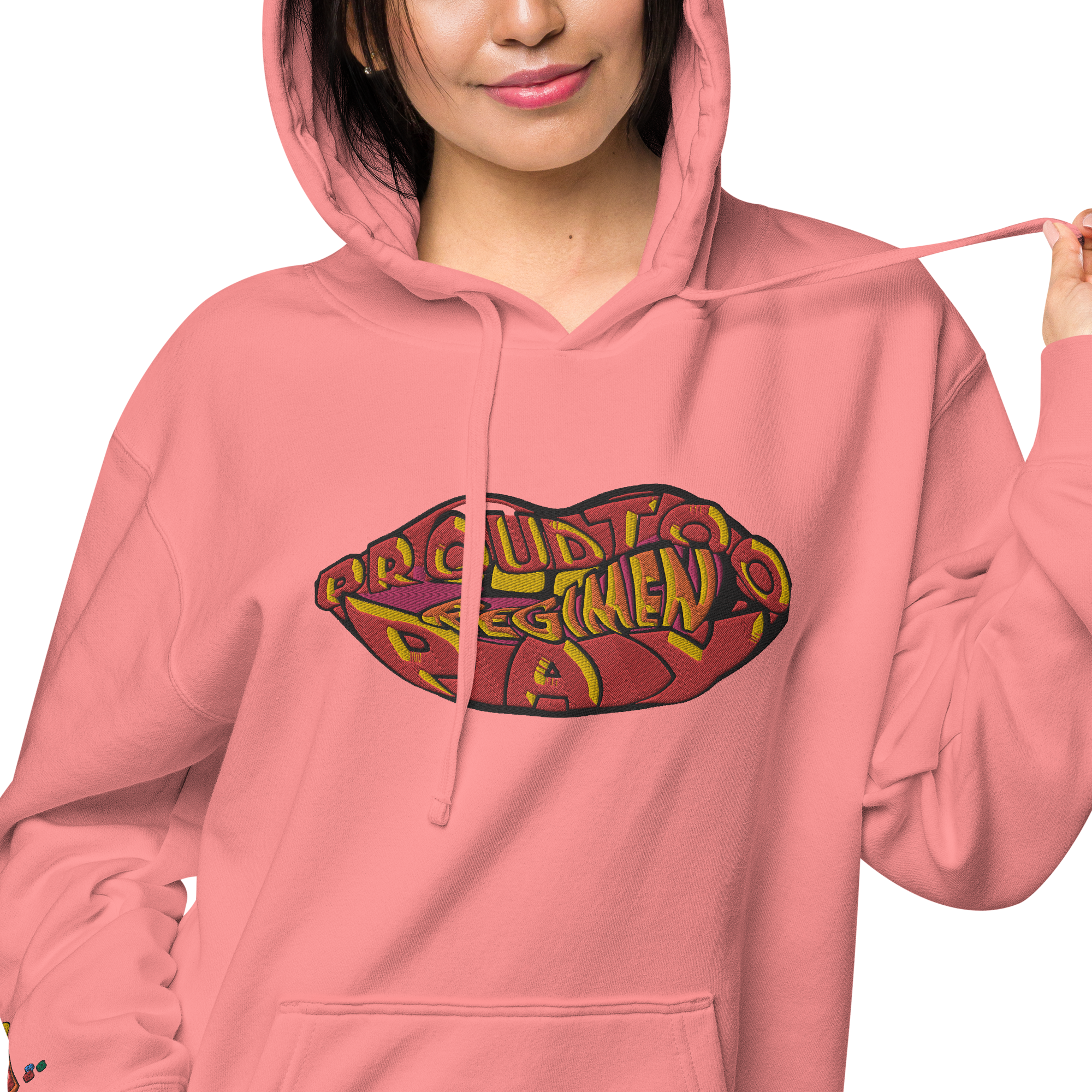 Proud2 pigment-dyed hoodie