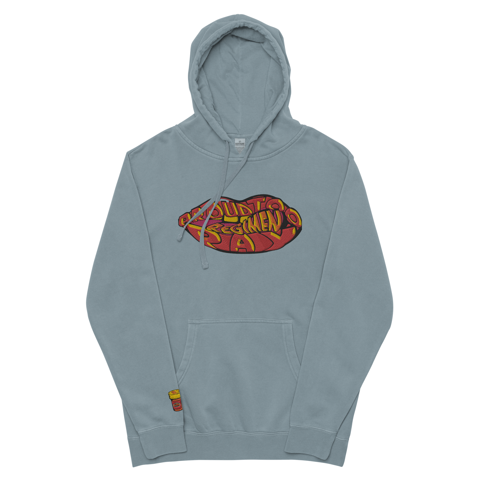 Proud2 pigment-dyed hoodie