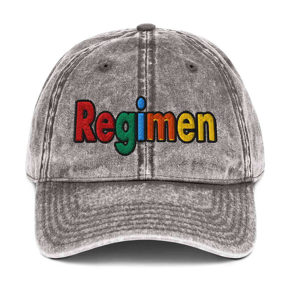 Regimen Vintage Cotton Twill Cap