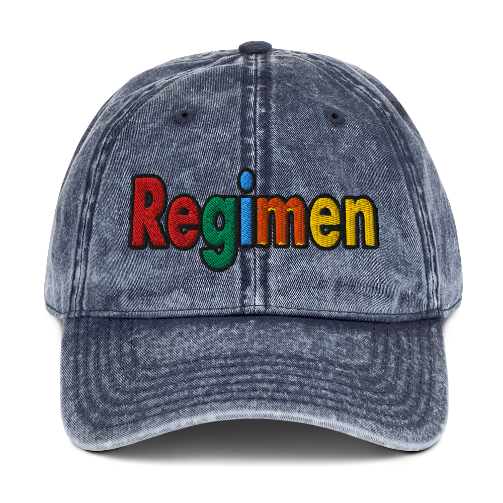 Regimen Vintage Cotton Twill Cap