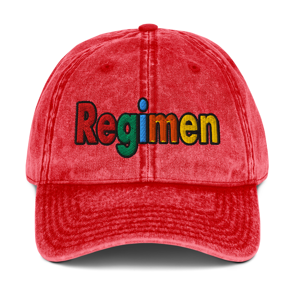 Regimen Vintage Cotton Twill Cap