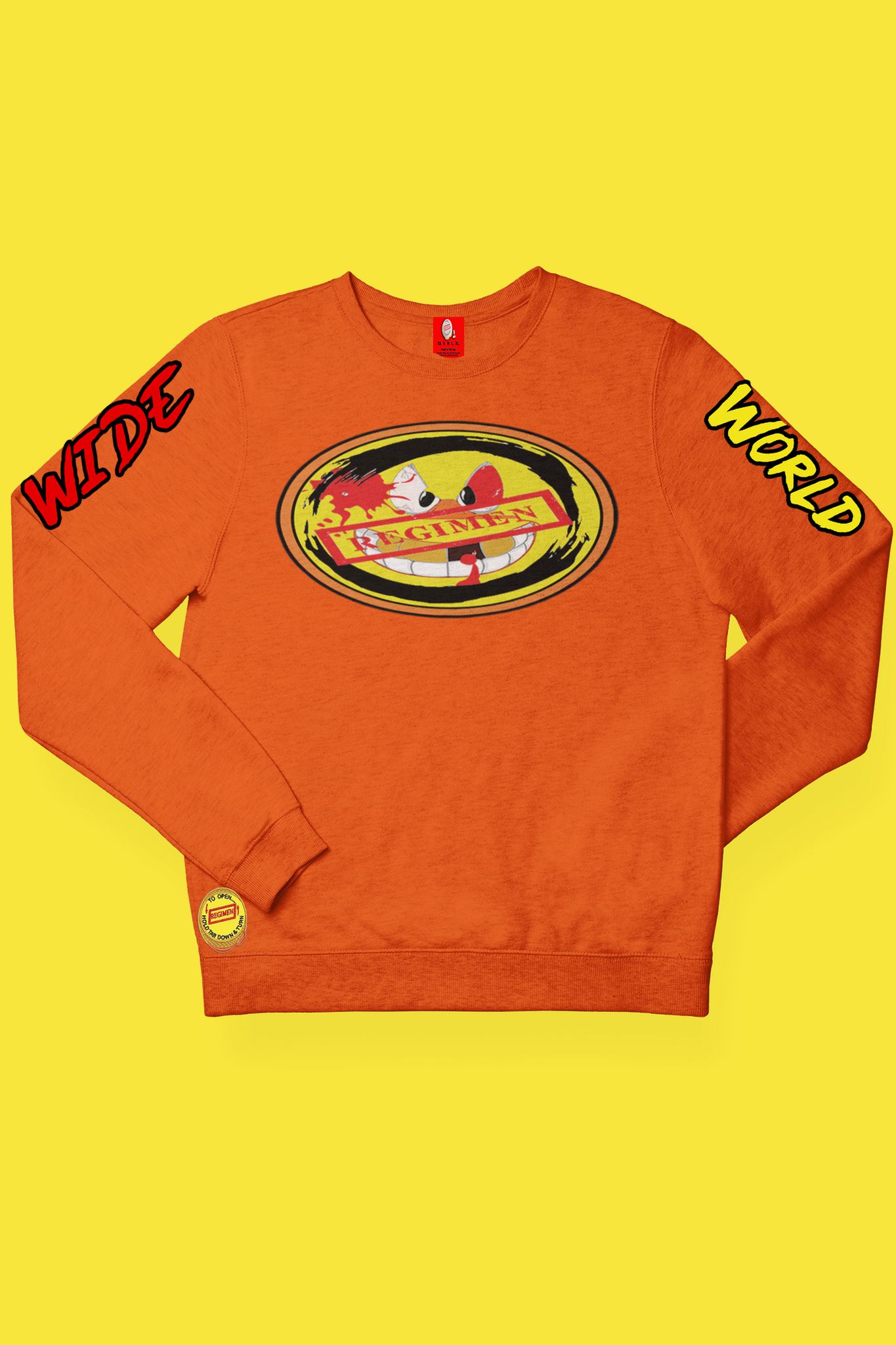 50.00 Regimen shield crewneck freeshipping - Regimen