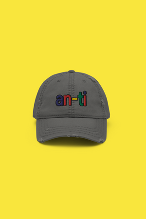 30.00 An-ti Evil Distressed Hat freeshipping - Regimen