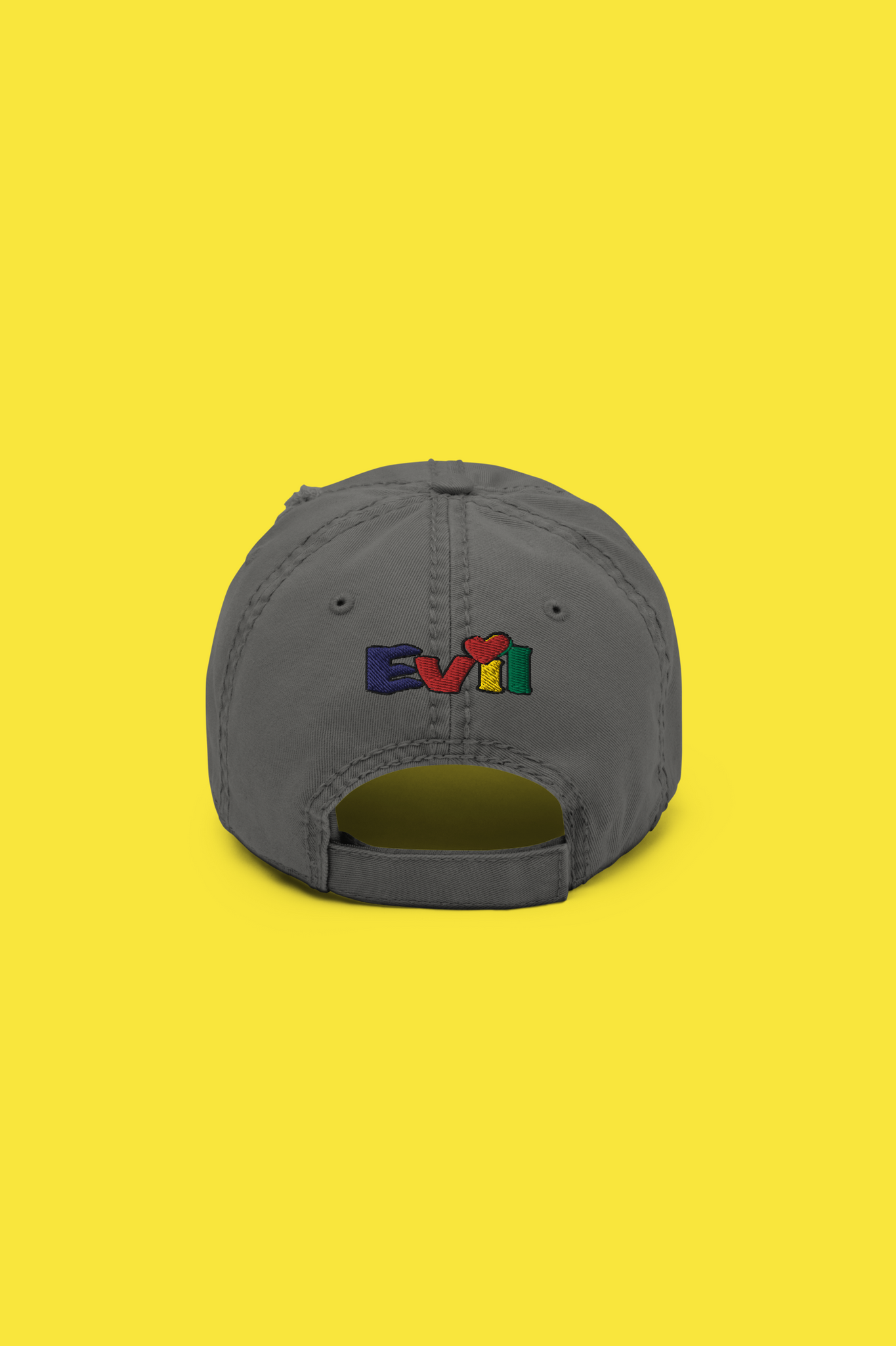 30.00 An-ti Evil Distressed Hat freeshipping - Regimen