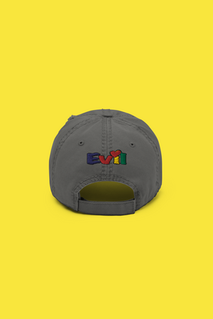 30.00 An-ti Evil Distressed Hat freeshipping - Regimen