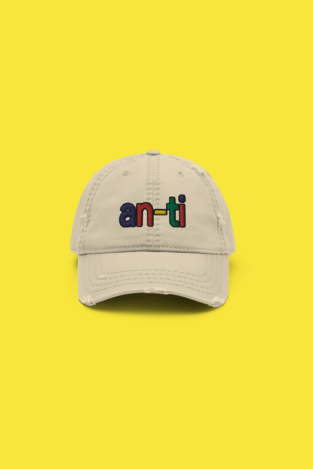 30.00 An-ti Evil Distressed Hat freeshipping - Regimen