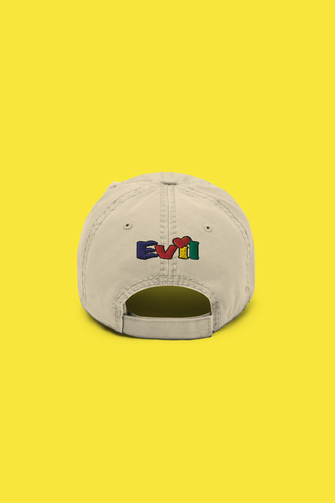 30.00 An-ti Evil Distressed Hat freeshipping - Regimen
