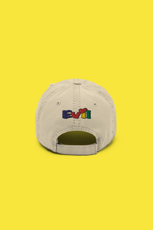 30.00 An-ti Evil Distressed Hat freeshipping - Regimen