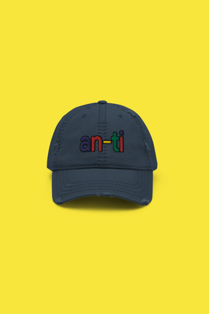 30.00 An-ti Evil Distressed Hat freeshipping - Regimen