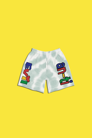 40.00 Anti-Evil Green Shorts freeshipping - Regimen