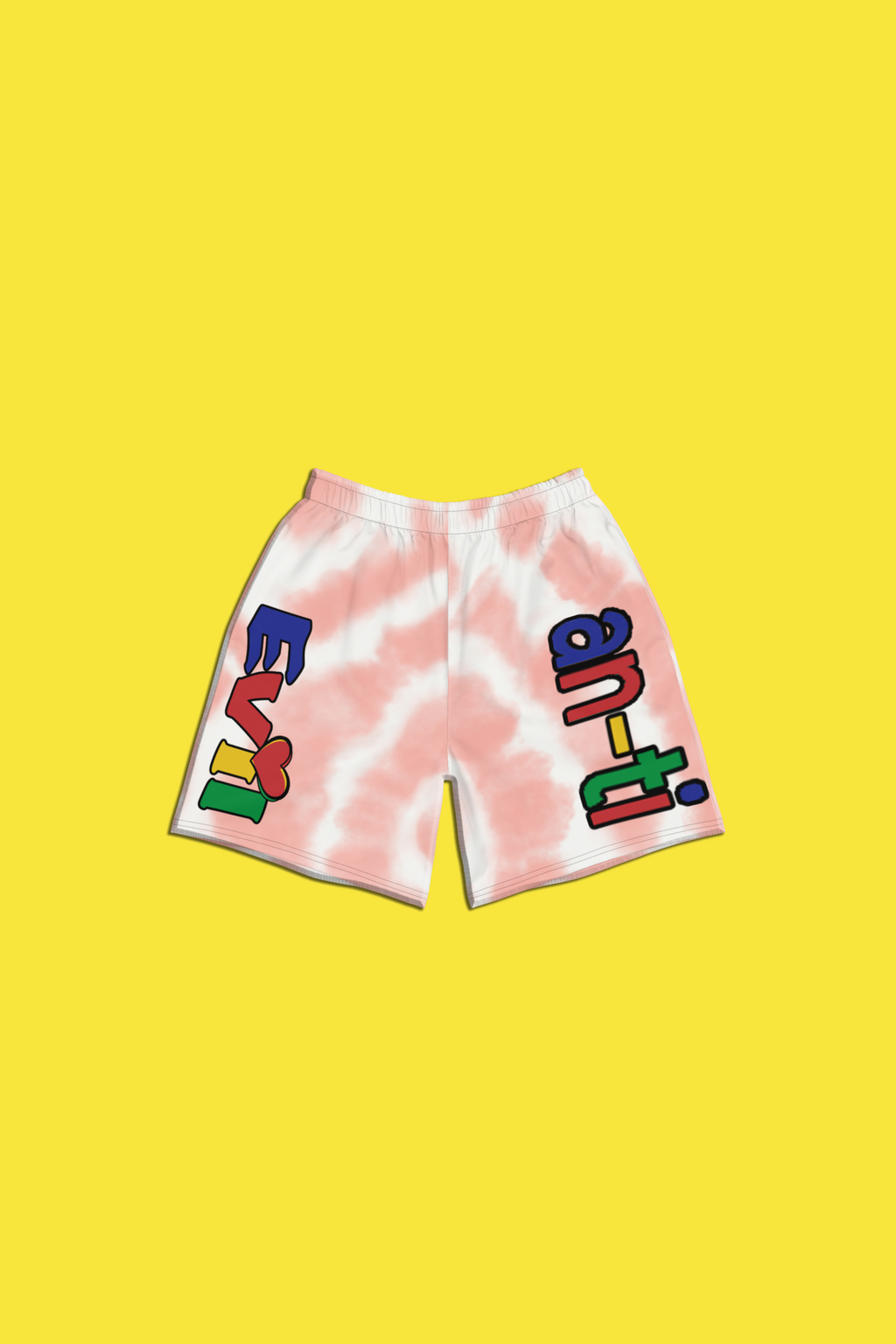 40.00 Anti-Evil Salmon Shorts freeshipping - Regimen