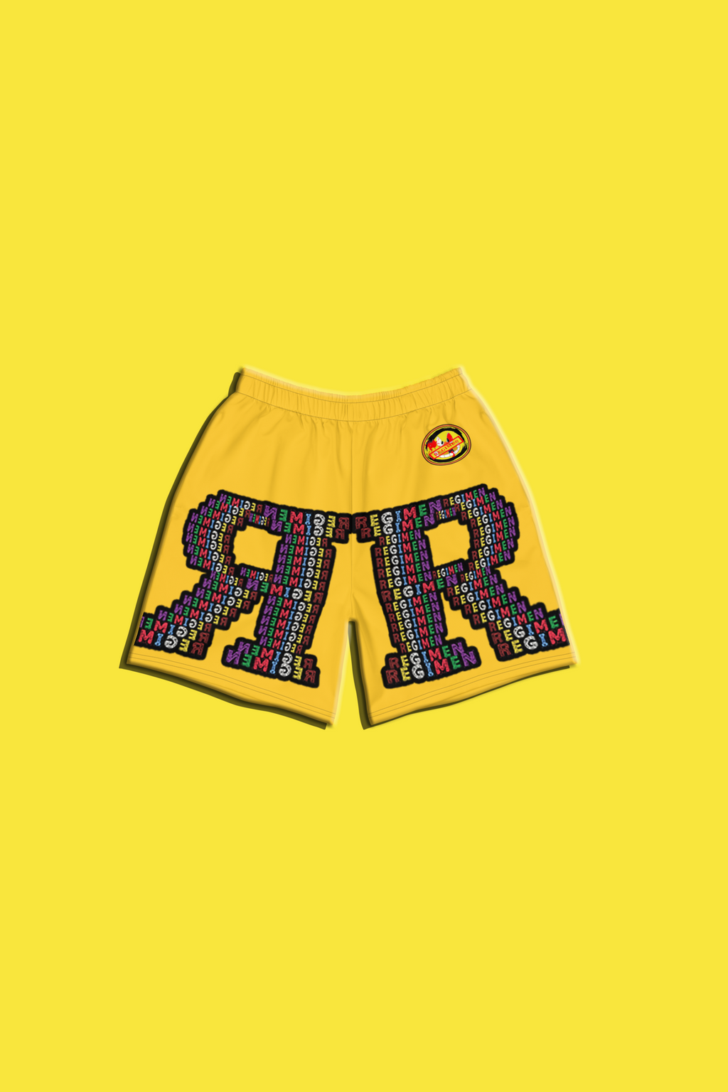 40.00 Big R's Shorts Yellow freeshipping - Regimen