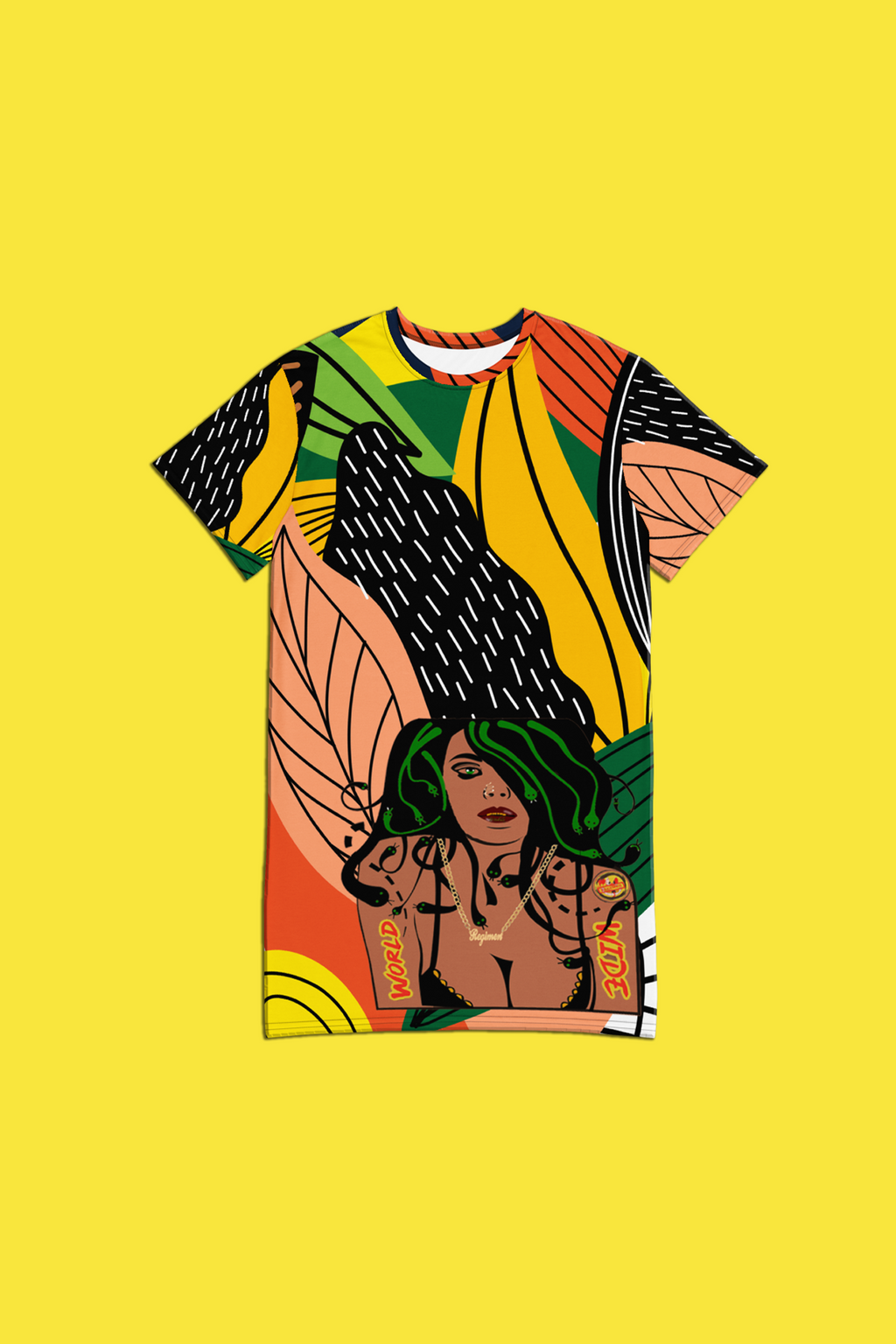 46.00 Deuce Deuce T-shirt dress freeshipping - Regimen