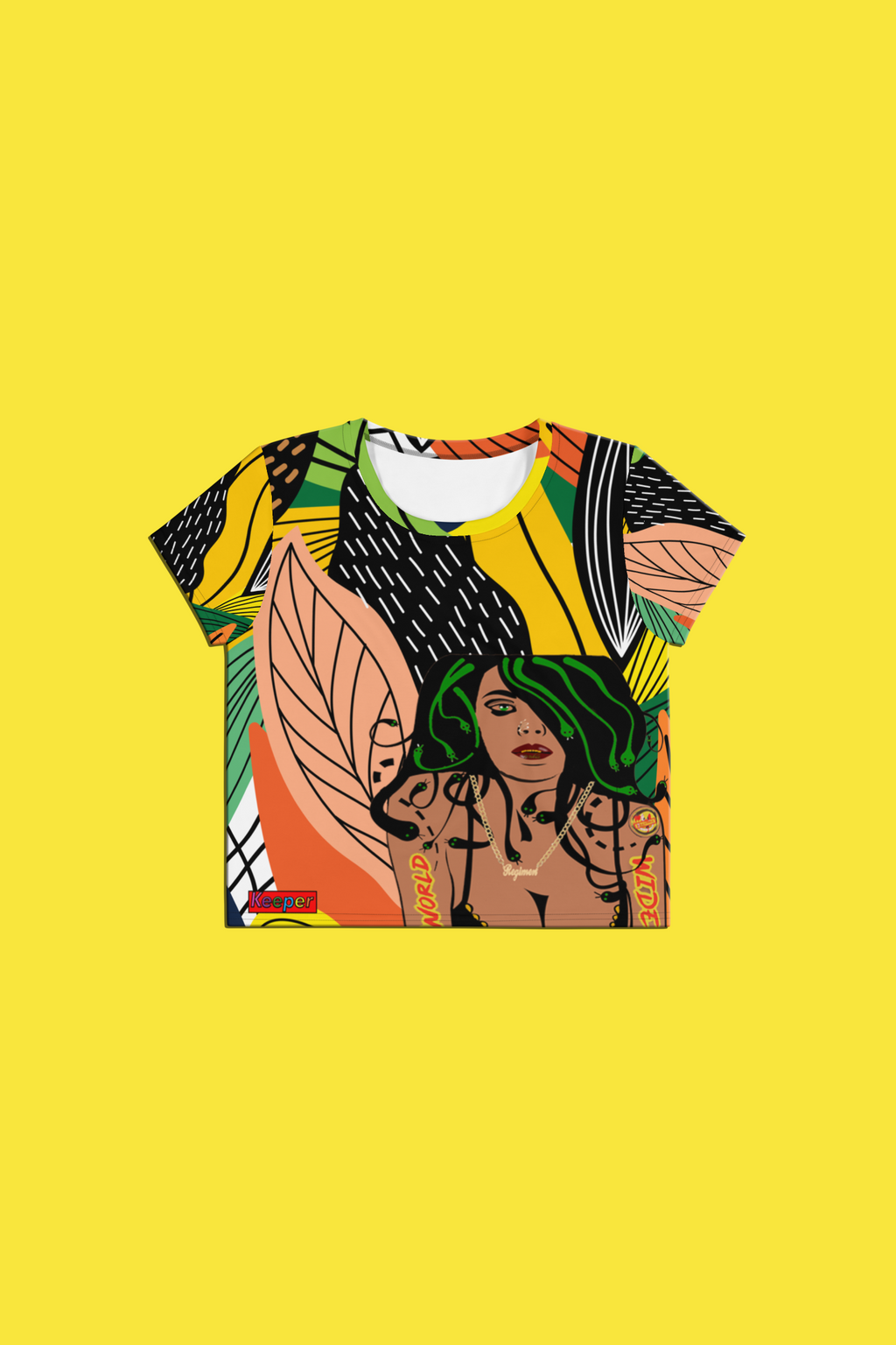 33.00 Deuce Deuce Crop Tee freeshipping - Regimen