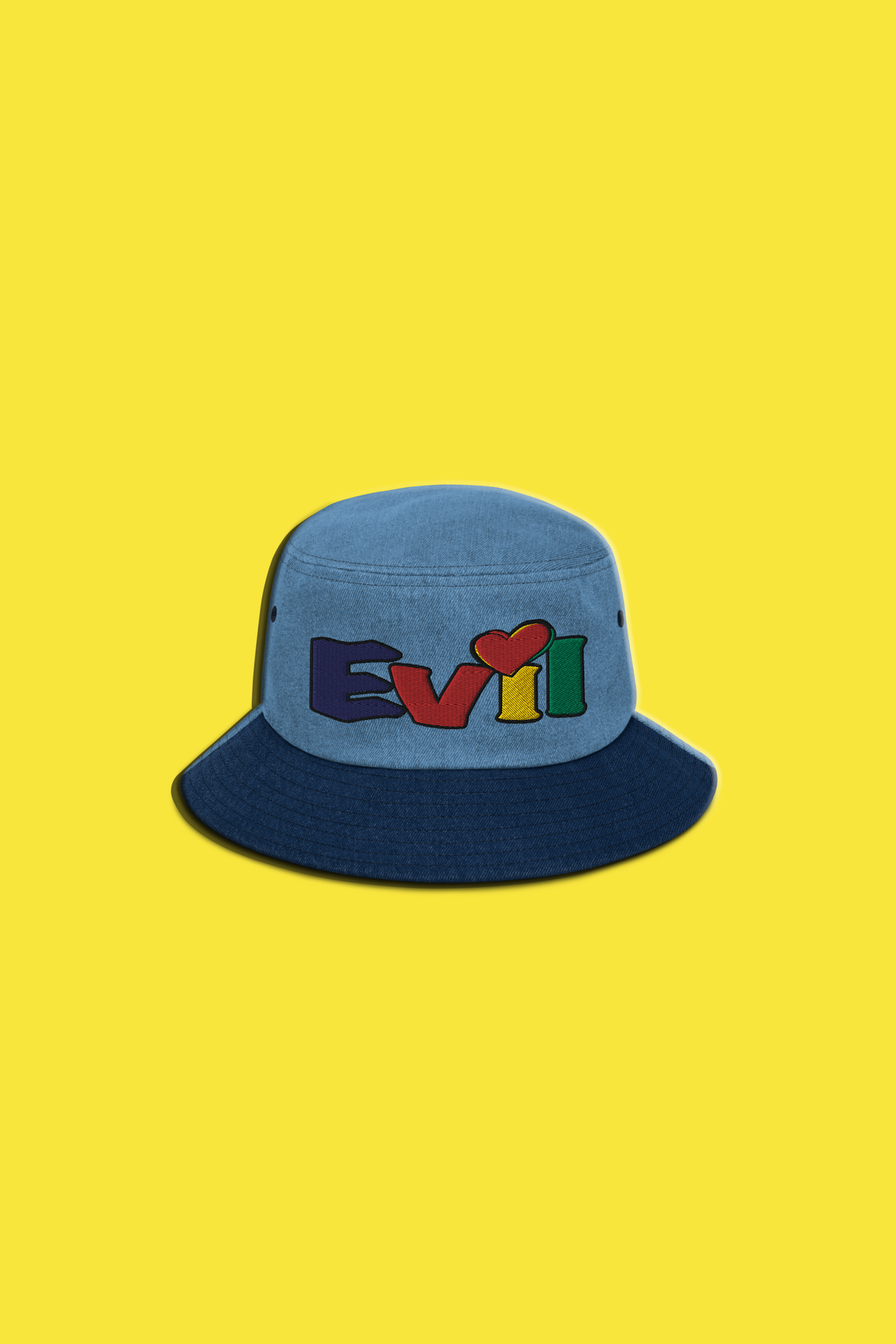 30.00 An-ti Evil Denim bucket hat freeshipping - Regimen