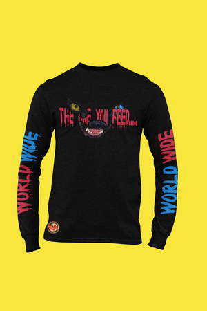 40.00 "The One You Feed" Long Sleeve Tee freeshipping - Regimen