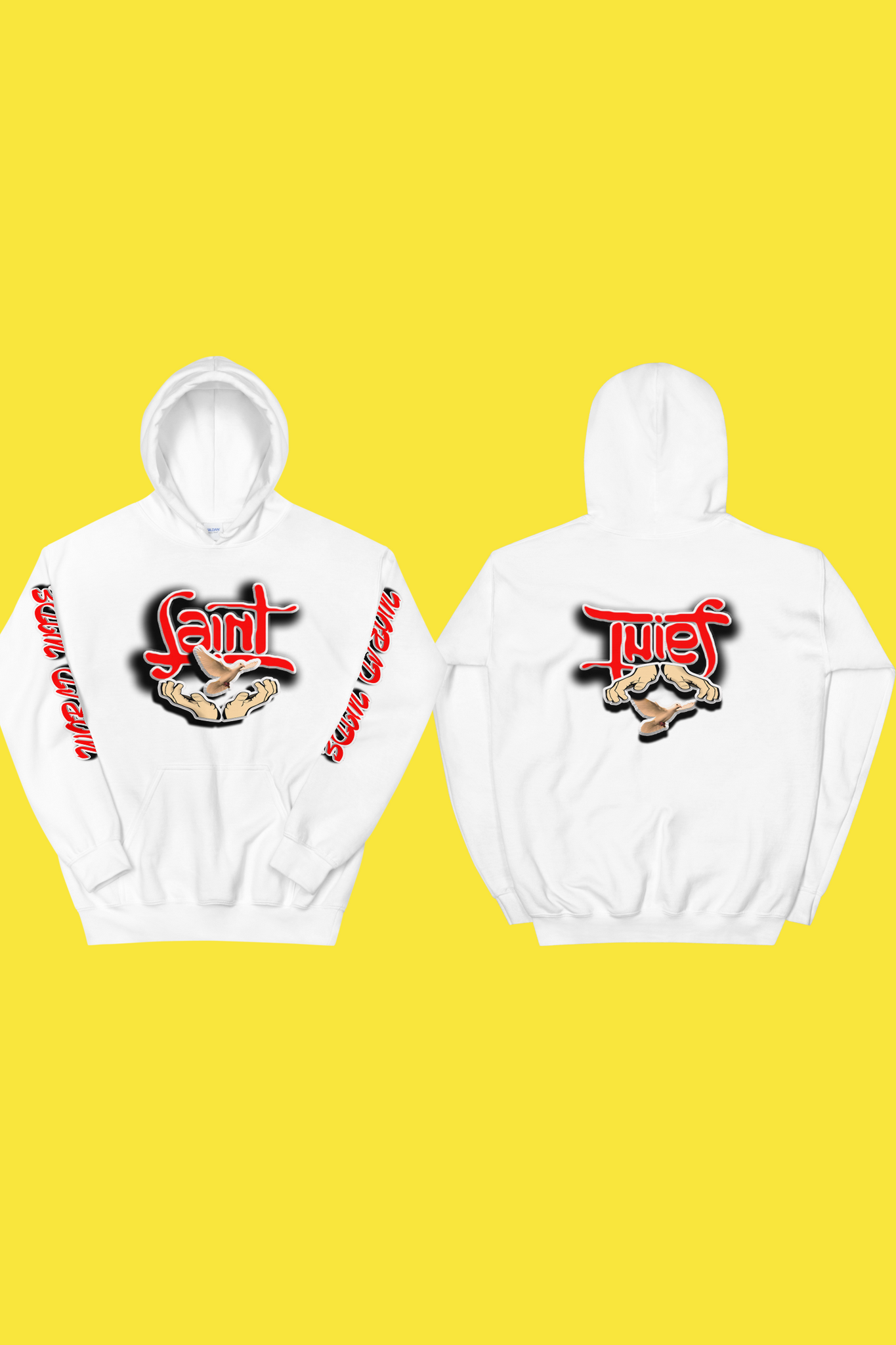 65.00 Giveth & Taketh Unisex Hoodie freeshipping - Regimen