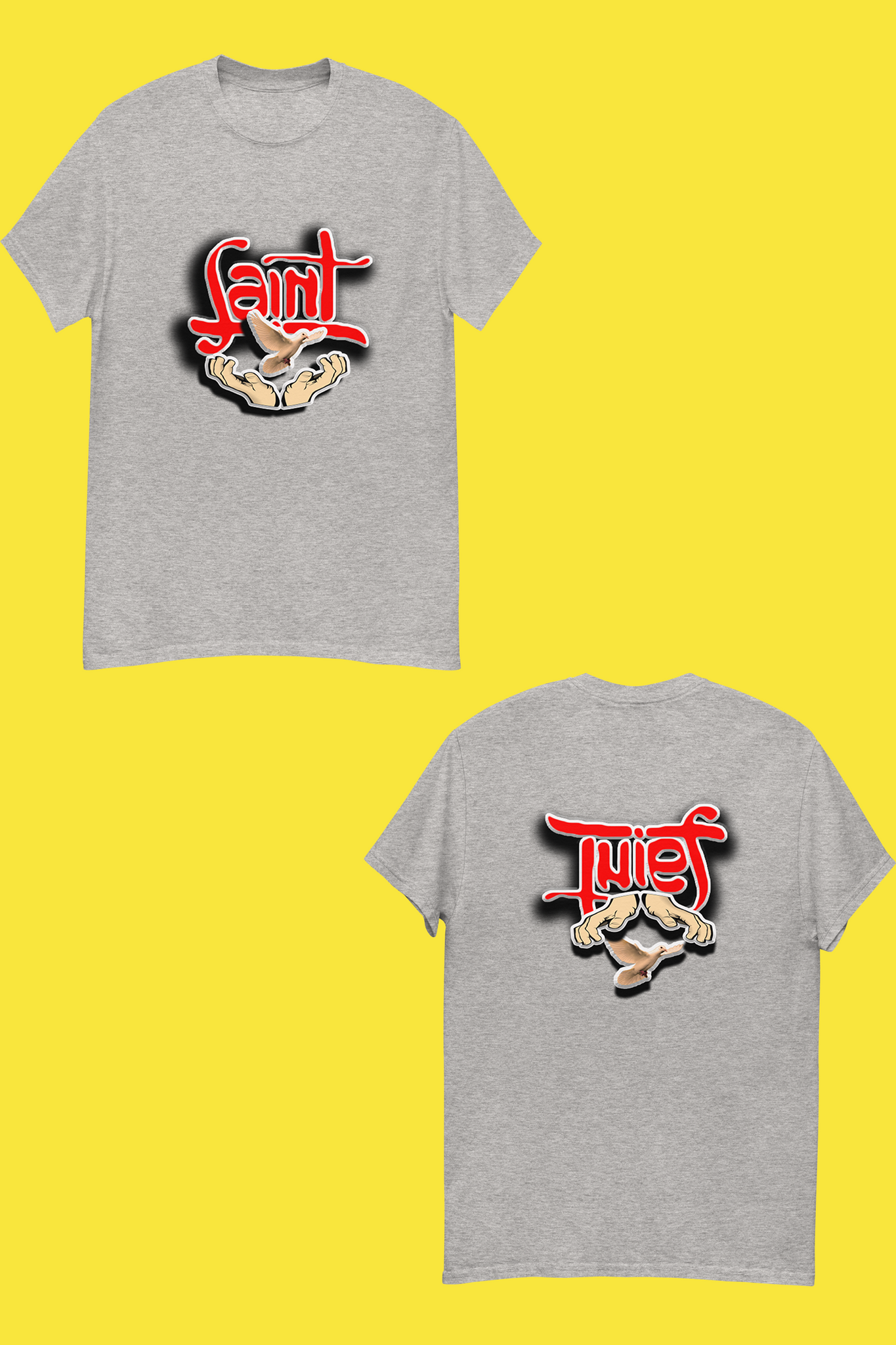 Giveth & Taketh heavyweight tee