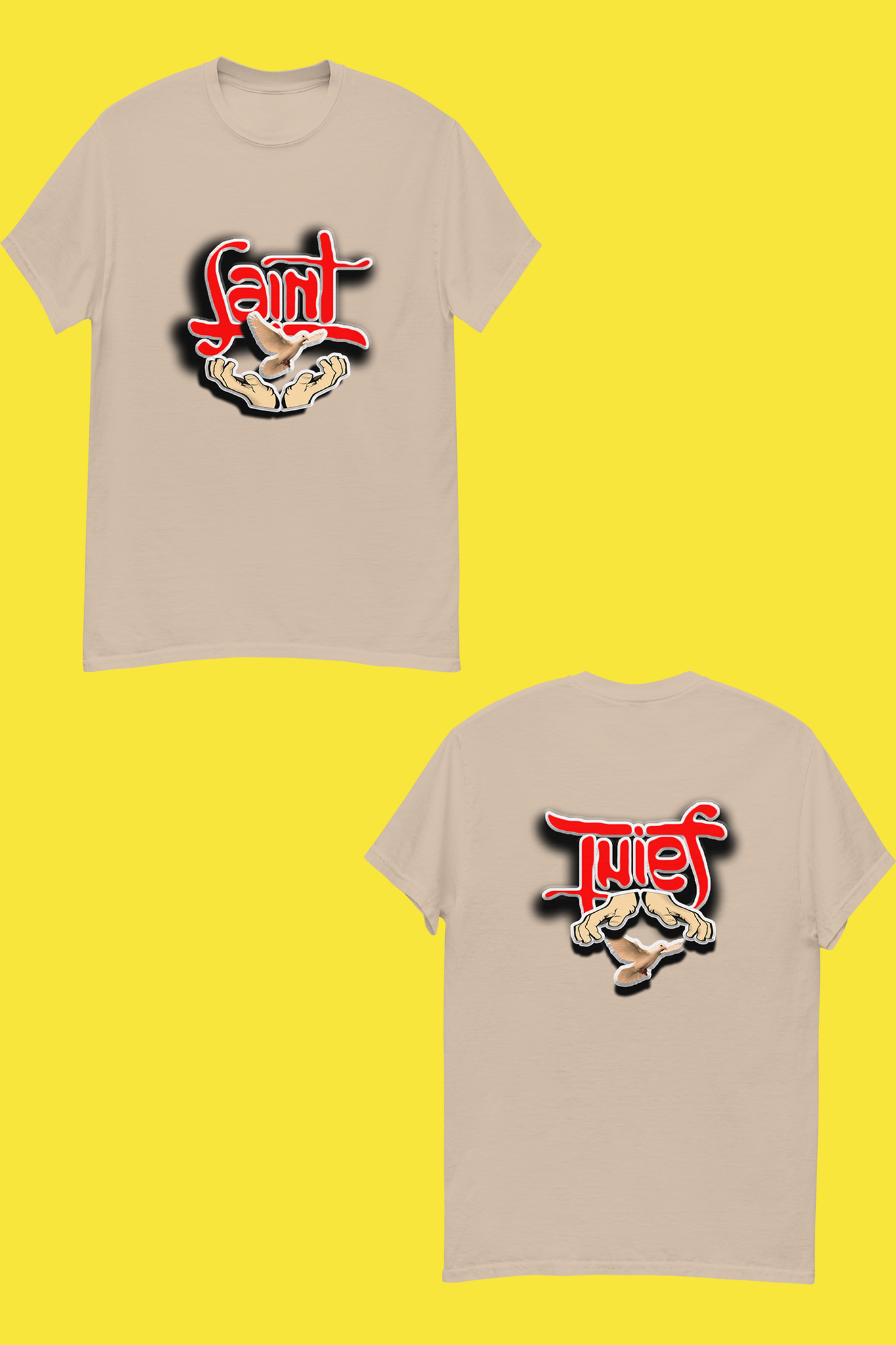 Giveth & Taketh heavyweight tee