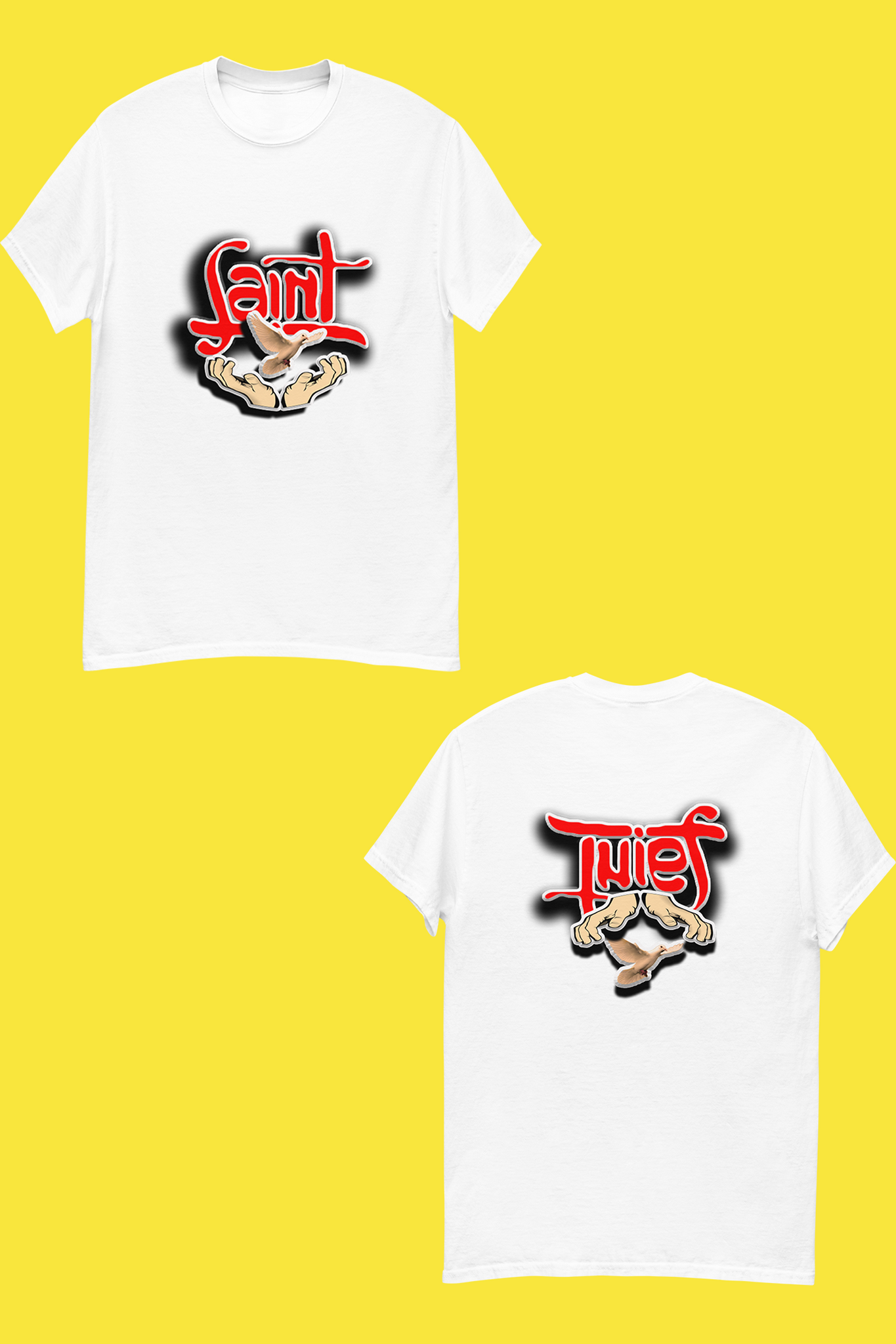 Giveth & Taketh heavyweight tee