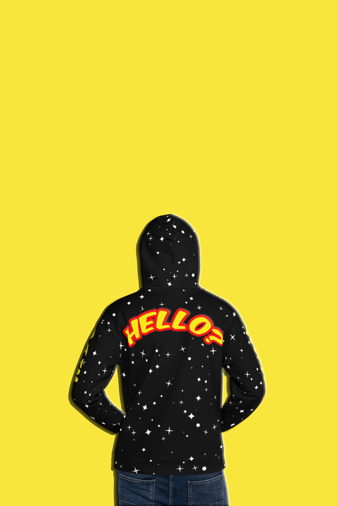 70.00 Hello? Celestial Hoodie freeshipping - Regimen