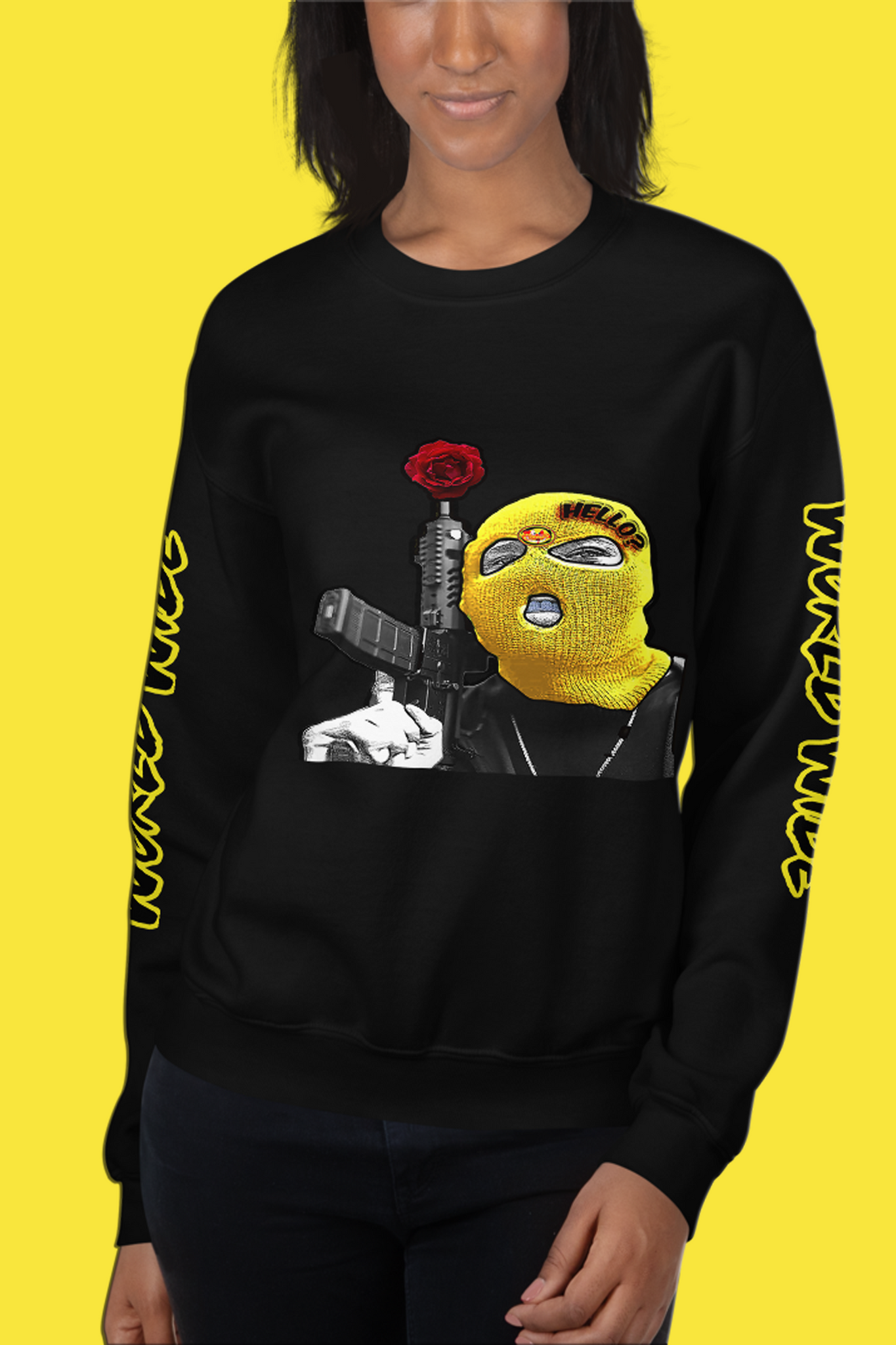 Hello? Unisex Sweatshirt