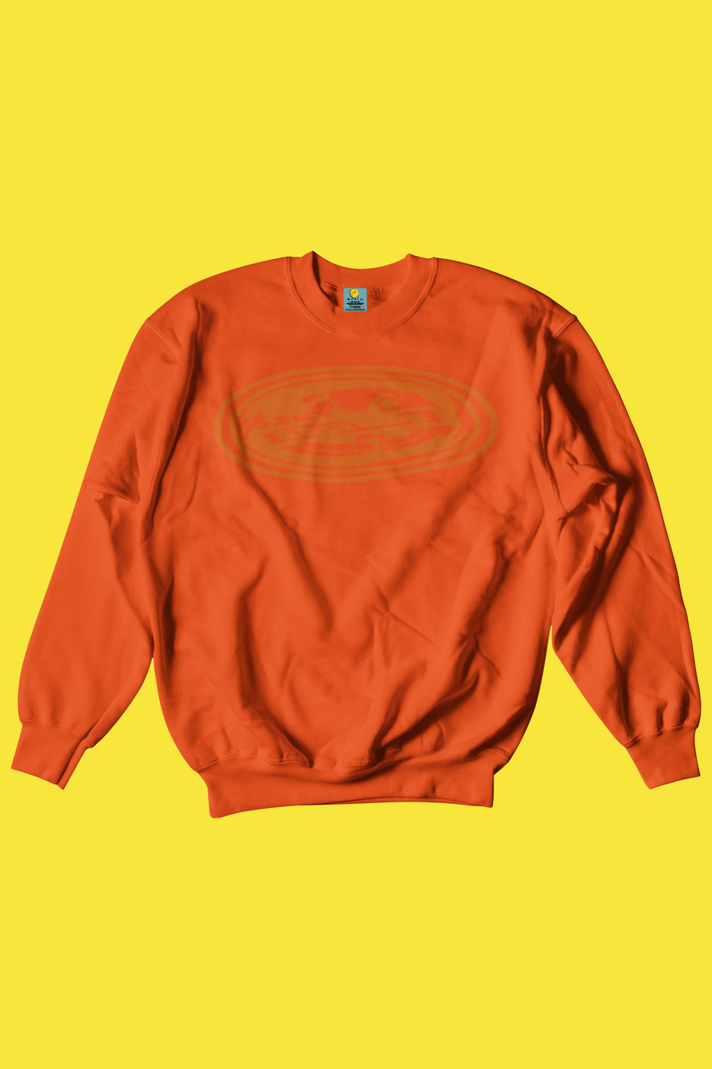 35.00 Orange Logo Crewneck freeshipping - Regimen
