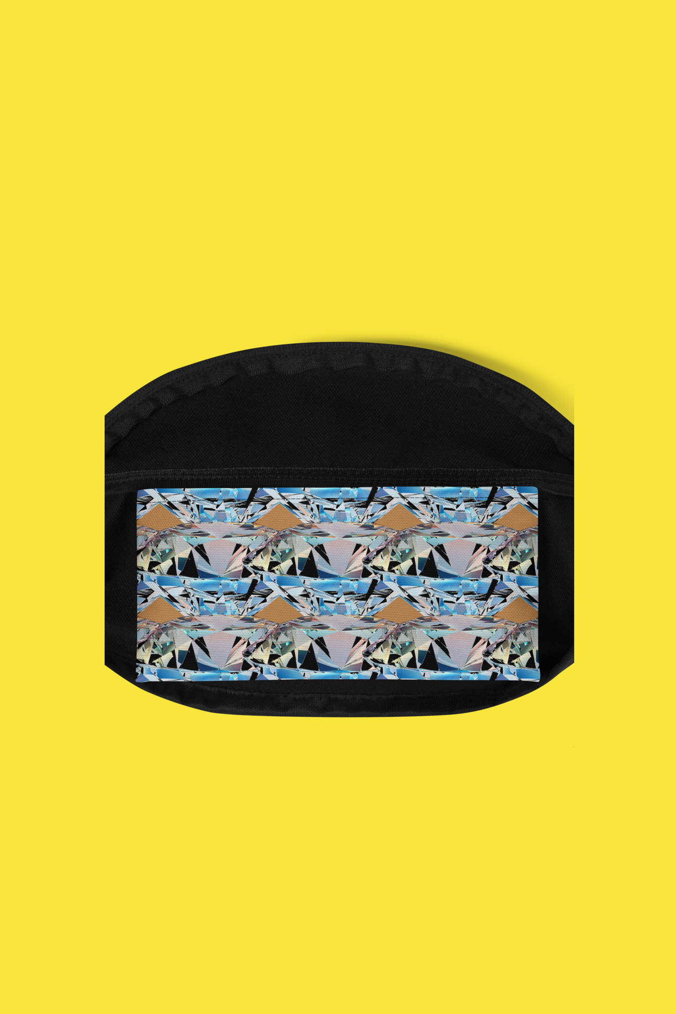 35.00 Precious Stones Black Fanny Pack freeshipping - Regimen