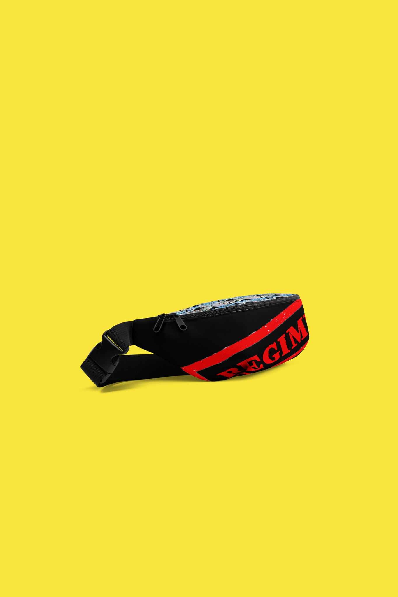 35.00 Precious Stones Black Fanny Pack freeshipping - Regimen